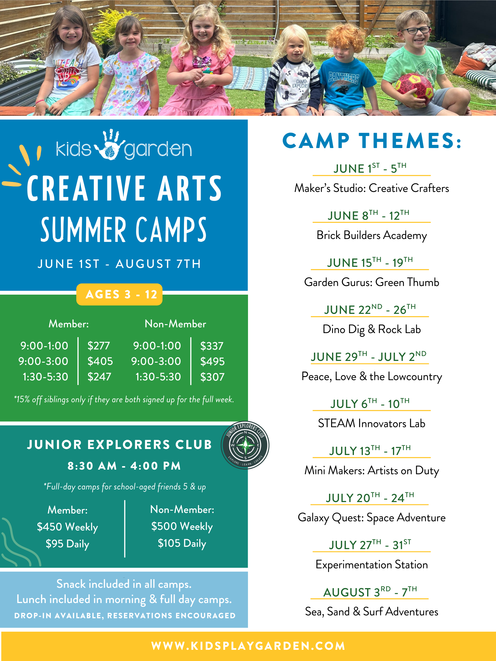 SIGN UP FOR 2026 SUMMER CAMPS