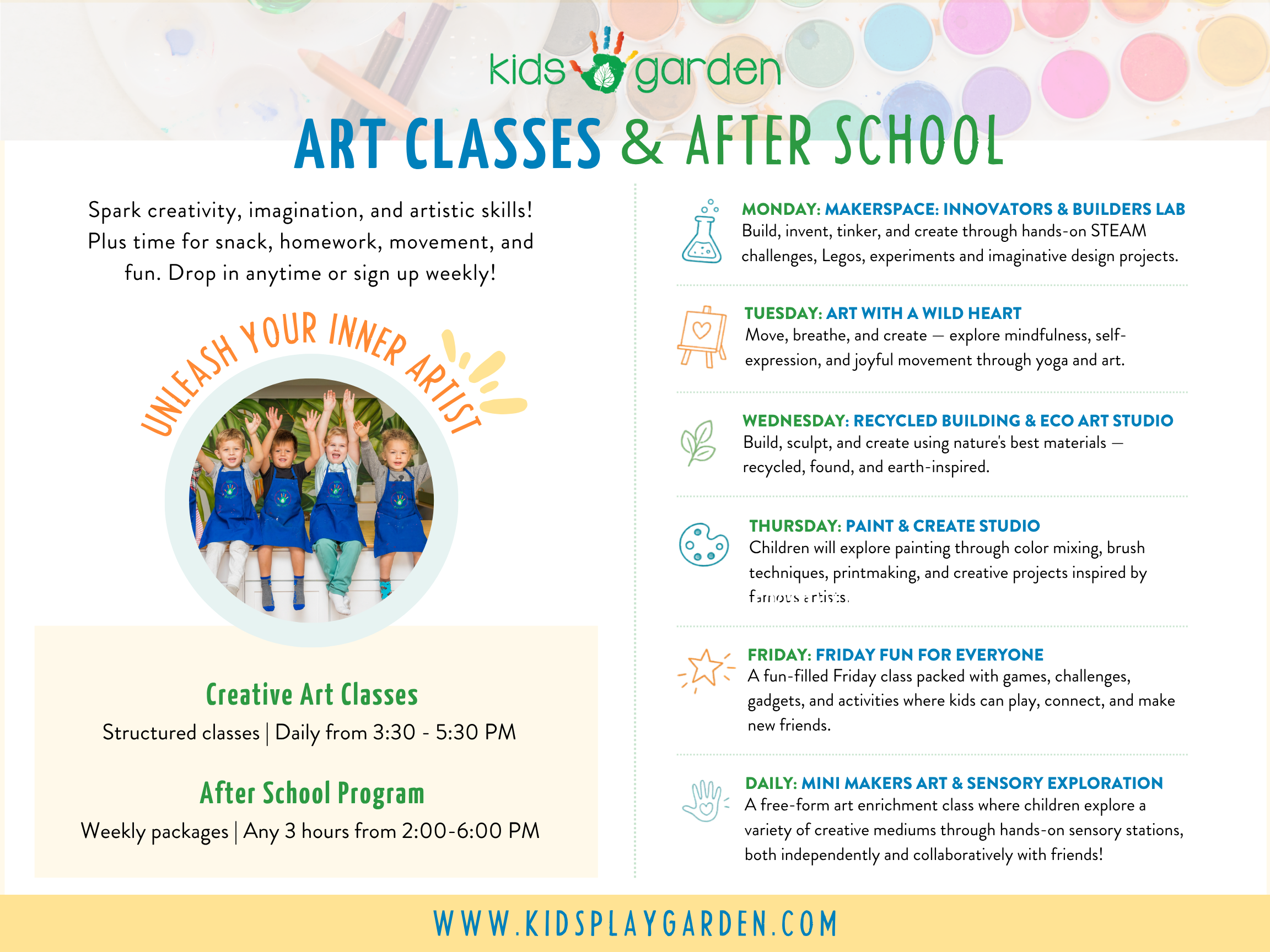 SIGN UP FOR 2026 AFTER SCHOOL PROGRAMS