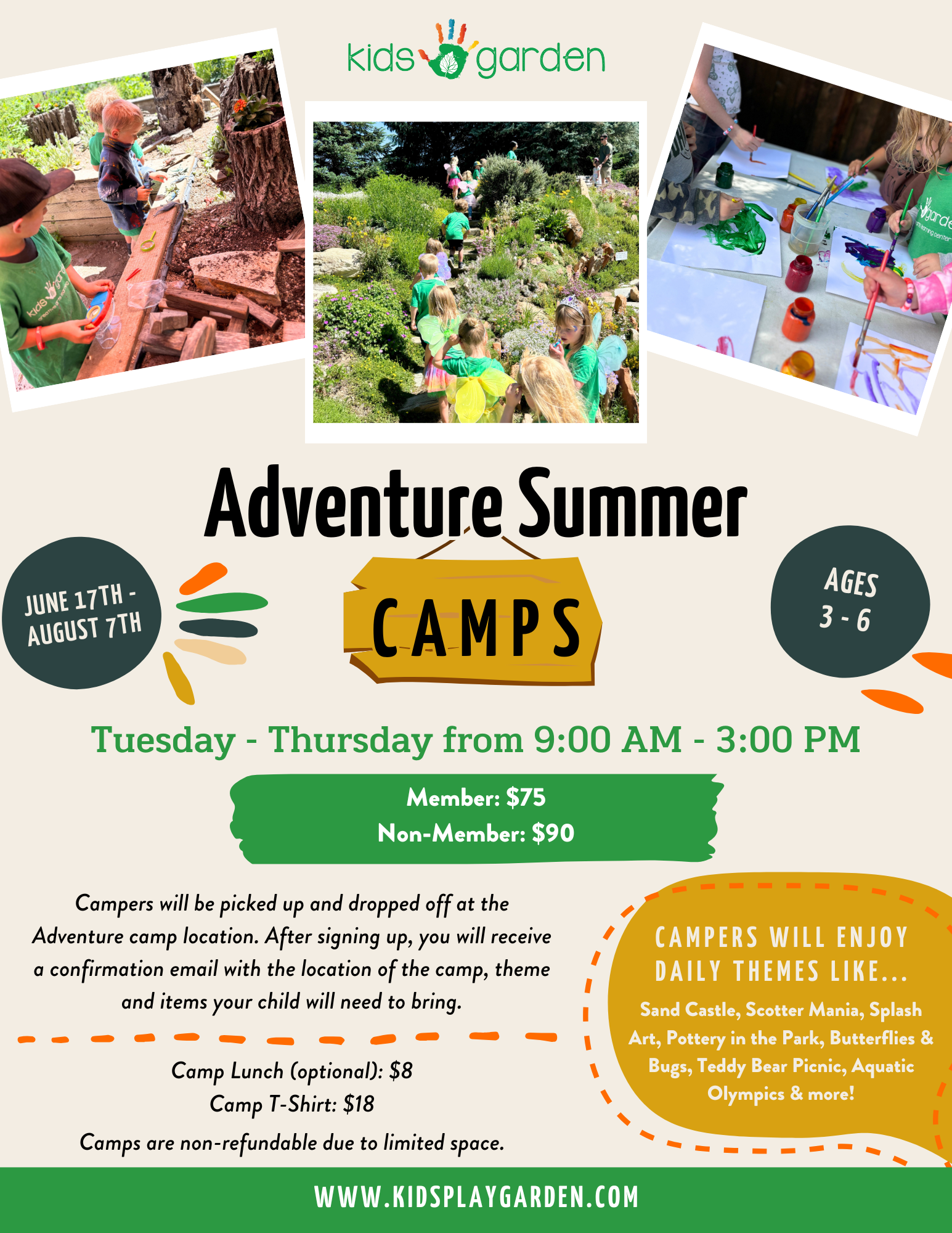 2025 OUTDOOR SUMMER CAMPS